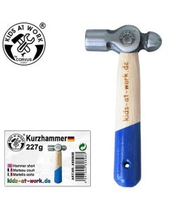 Kinderwerkzeug Kurzer HAMMER Blau (227 Gramm)