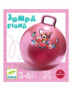 Djeco H&Uuml;PFBALL Jumpa Fiona Pink (3-6 Jahre)