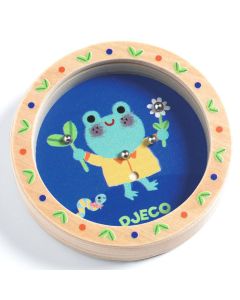 Djeco Mini GEDULDSPIEL aus Holz FROSCH (4 Jahre+)