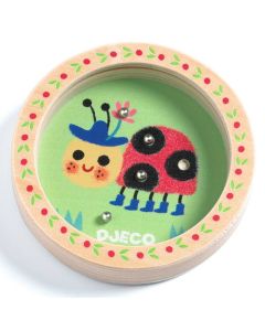 Djeco Mini GEDULDSPIEL aus Holz MARIENK&Auml;FER (4 Jahre+)