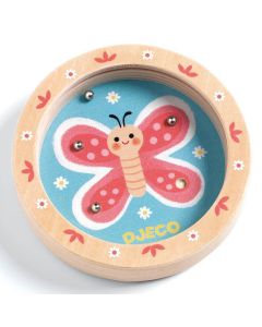 Djeco Mini GEDULDSPIEL aus Holz SCHMETTERLING (4 Jahre+)