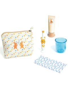 Djeco PUPPE POMEA Zahnputzset