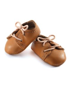 Djeco Doll Clothes POMEA Laced Shoes brown