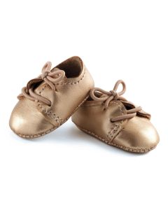 Djeco Doll Clothes POMEA Laced Shoes gold