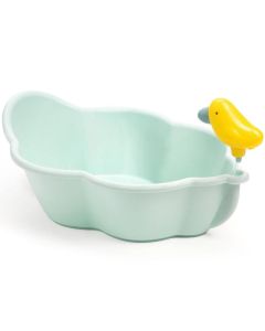 Djeco PUPPE POMEA Puppen BADEWANNE mint