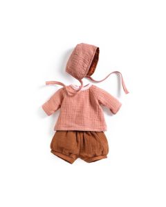 Djeco PUPPE POMEA Puppenkleidung Peach