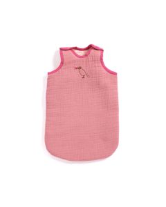 Djeco PUPPE POMEA Puppenschlafsack Roseraie