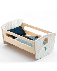 Djeco Doll Crib POMEA Blue Night