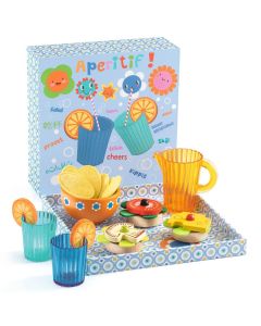 Djeco Rollenspiel APERITIF Snacks f&uuml;r die Kinderk&uuml;che "Mia & Leo" (3 Jahre+)