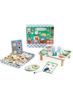 Djeco RESTAURANT ROLE PLAYING GAME "Au petit Augustin" (4 years+)