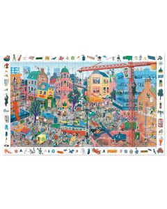 Djeco SEEK-AND-FIND PUZZLE City (200 Pcs)
