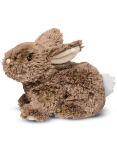 Douglas Toys PLUSH TOY BUNNY Taylor Mocha Sitting (19 cm)