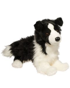 Douglas Toys PLUSH TOY DOG Border Collie Chase Lying Down (41 cm)