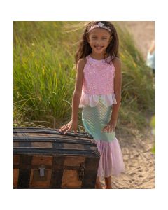 Great Pretenders Costume MERMAID "Misty" Pink & Mint (3-4 years)