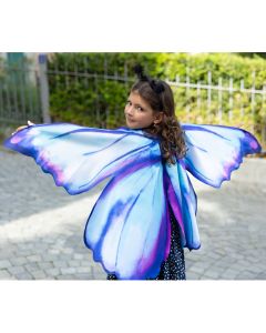 Great Pretenders SCHMETTERLINGS FL&Uuml;GEL blau/lila mit Haarreif (4-6 Jahre)