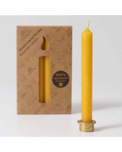 GRIMM'S Birthday Ring CANDLES Yellow (12 Pcs)