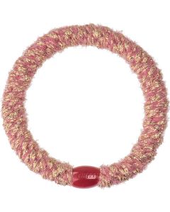 KKNEKKI Velvet HAIR TIE Glitter Old Pink