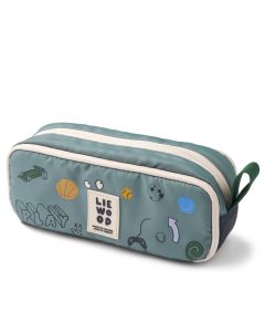 LIEWOOD PENCIL CASE Cindy "Play" Dusty Peppermint