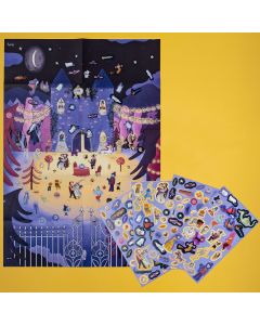 Londji STICKER & POSTER SET Verzaubert