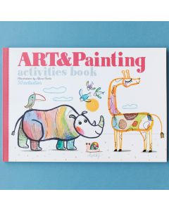 Londji KREATIVBUCH "Art & Painting" Tiere Ausmalen (3 Jahre+)