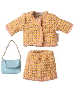 Maileg Puppenkleidung f&uuml;r Mama Maus KOST&Uuml;M & TASCHE