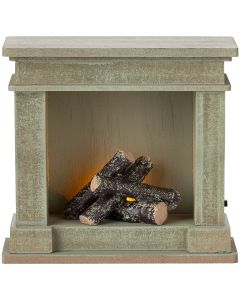 Maileg Electric FIREPLACE for Mouse Dollhouse Off-White