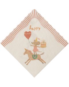 Maileg 20 Servietten HAPPY BIRTHDAY Einhorn