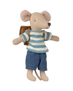 Maileg Big Brother TRICYCLE MOUSE Brown