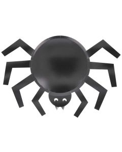 Meri Meri PAPPTELLER f&uuml;r Halloween SPINNEN (8 St&uuml;ck)