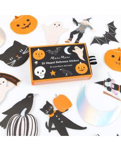 Meri Meri 25 Gro&szlig;e Sticker HALLOWEEN