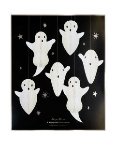 Meri Meri H&Auml;NGEDEKO f&uuml;r Halloween 6 GEISTER