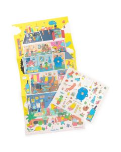 Moulin Roty SCRATCH-OFF CARDS "The House of the Schmouks" (6 years+)