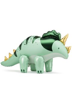 PartyDeco Giant Foil Balloon DINO Triceratops