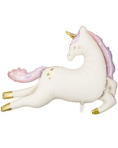 PartyDeco Giant Foil Balloon UNICORN