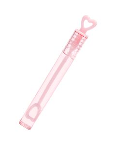 PartyDeco Mini Soap Bubbles HEART pink