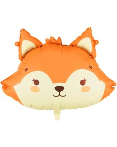 PartyDeco FOLIENBALLON Fuchs (57x42cm)