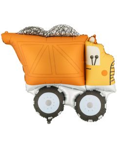 PartyDeco FOLIENBALLON Lastkraftwagen (87x69cm)