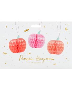 PartyDeco Papier H&auml;ngedeko 3 K&Uuml;RBISSE (24 cm)