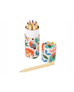 Rex London 12 Mini Buntstifte WILD WONDERS