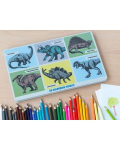 Rex London Buntstifte-Kasten DINOSAURIER