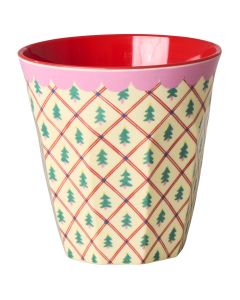 RICE Melamin BECHER Weihnachtsbaum