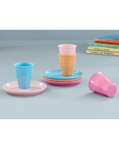 RICE Mini Geschirr-Set aus Melamin 