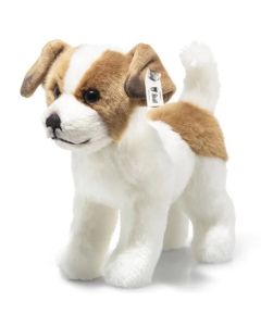 Steiff HUND "Terrie" Wei&szlig; & Braun (17cm)
