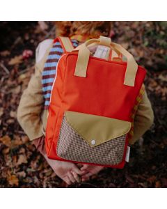 Sticky Lemon BACKPACK Envelope "Lemon Tree" Campfire Orange (5-10 Yrs)