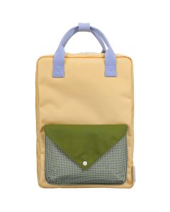 Sticky Lemon Large BACKPACK Envelope "Lemon Tree" Twiggy Beige (8-12 Yrs)