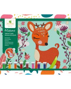 Sycomore BASTELSET 5 Sandbilder "Artissimo" Waldtiere (4 Jahre+) 