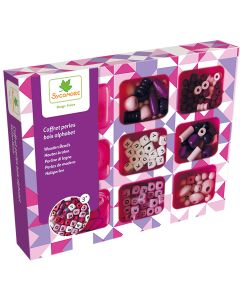 Sycomore WOODEN BEAD SET "Les Perles" Letters