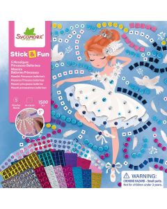 Sycomore MOSAIC CRAFT KIT "Stick & Fun" Ballerina (5 years+)
