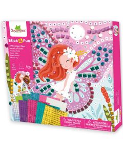 Sycomore MOSAIC CRAFT KIT "Stick & Fun" Fairies (5 years+)