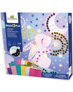 Sycomore MOSAIC CRAFT KIT "Stick & Fun" Sweet Dream (5 years+)